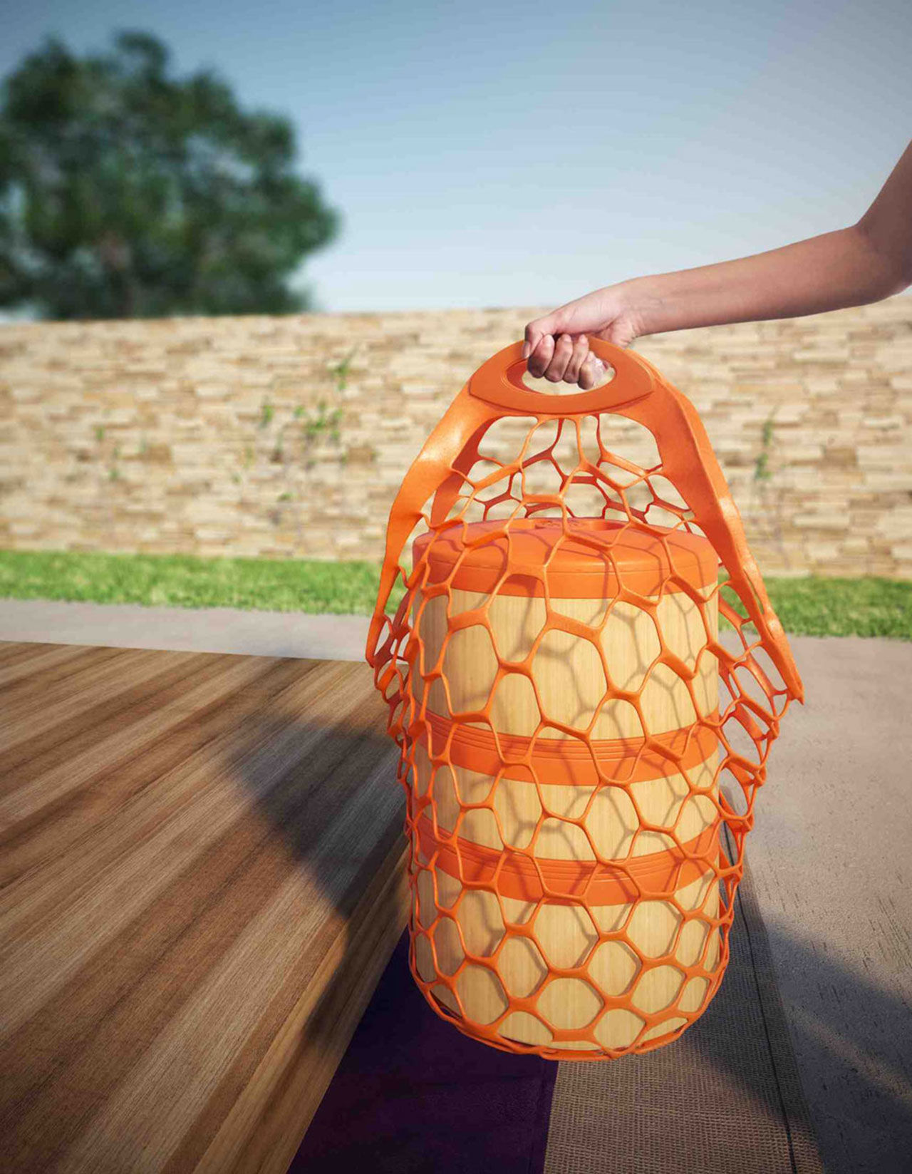 Smart picknick-set