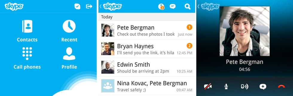 is there a skype app for blackberry