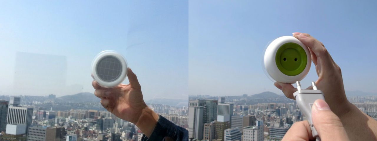 Soldriven batteriladdare för fönster