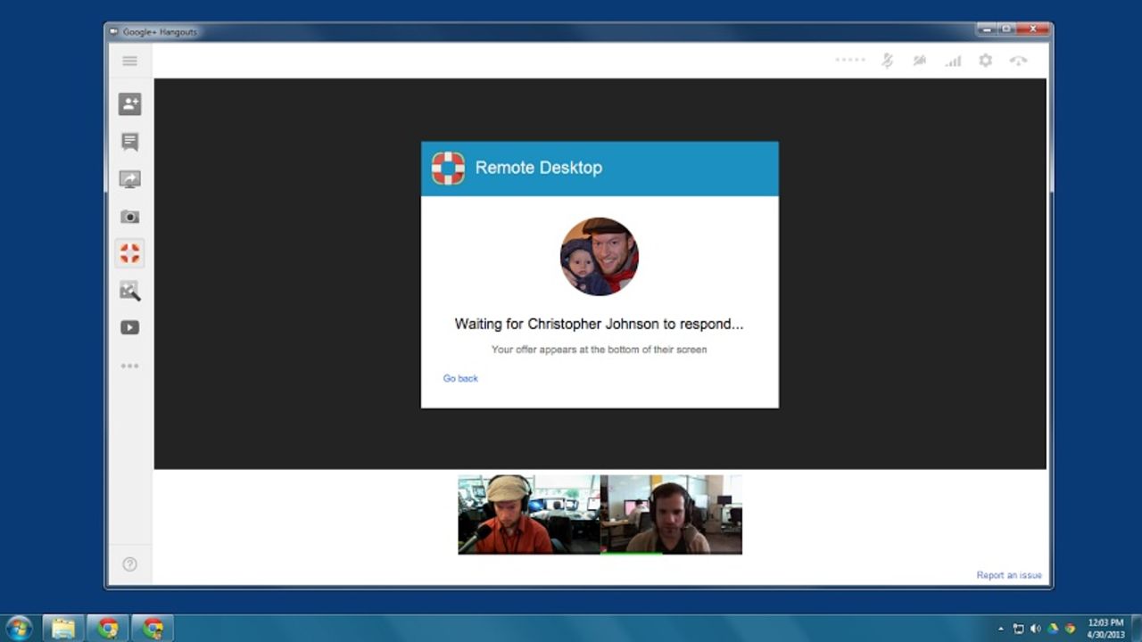 Google+ Hangouts får Remote Desktop