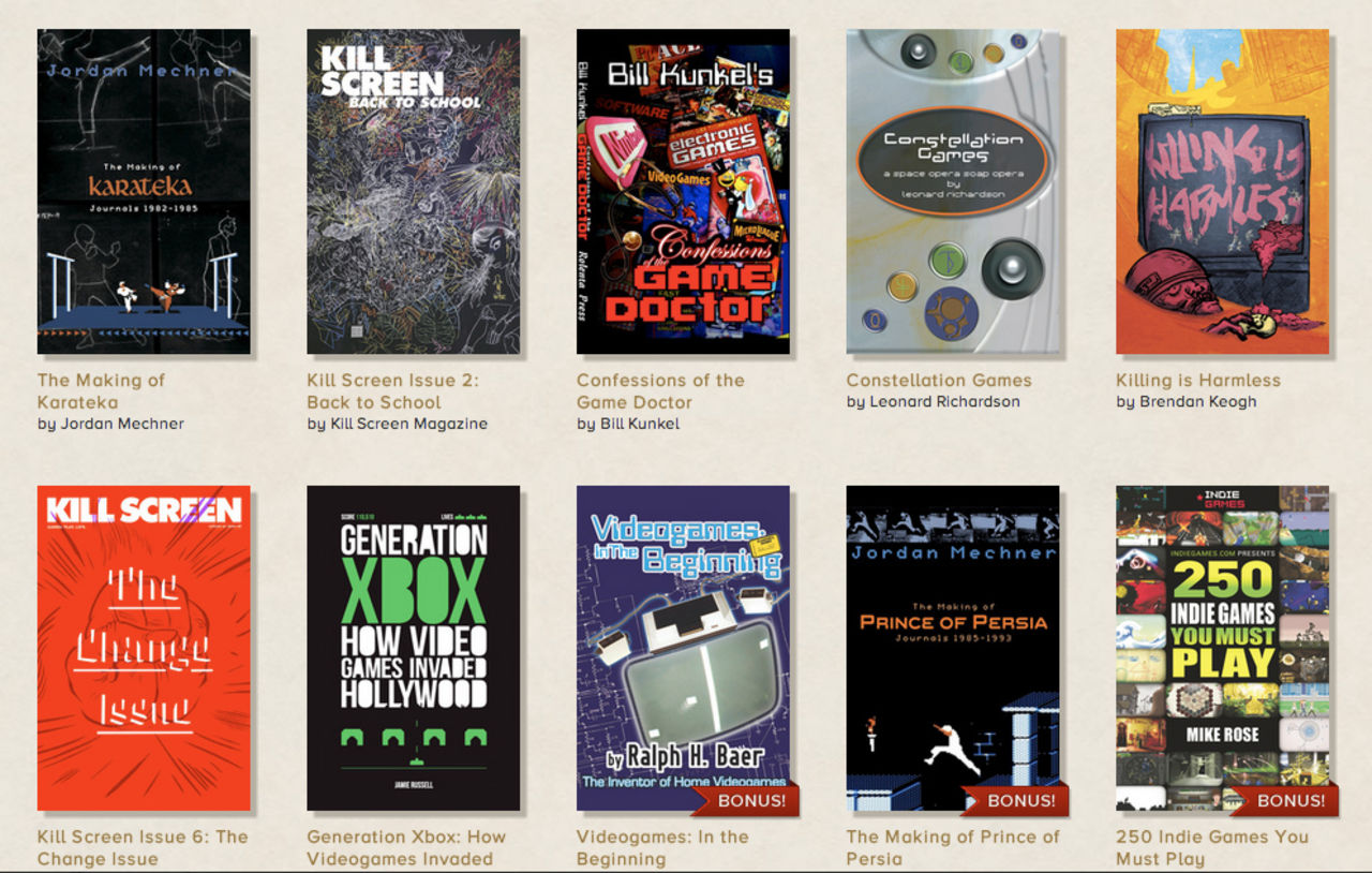 Betala vad du vill för böcker om spel