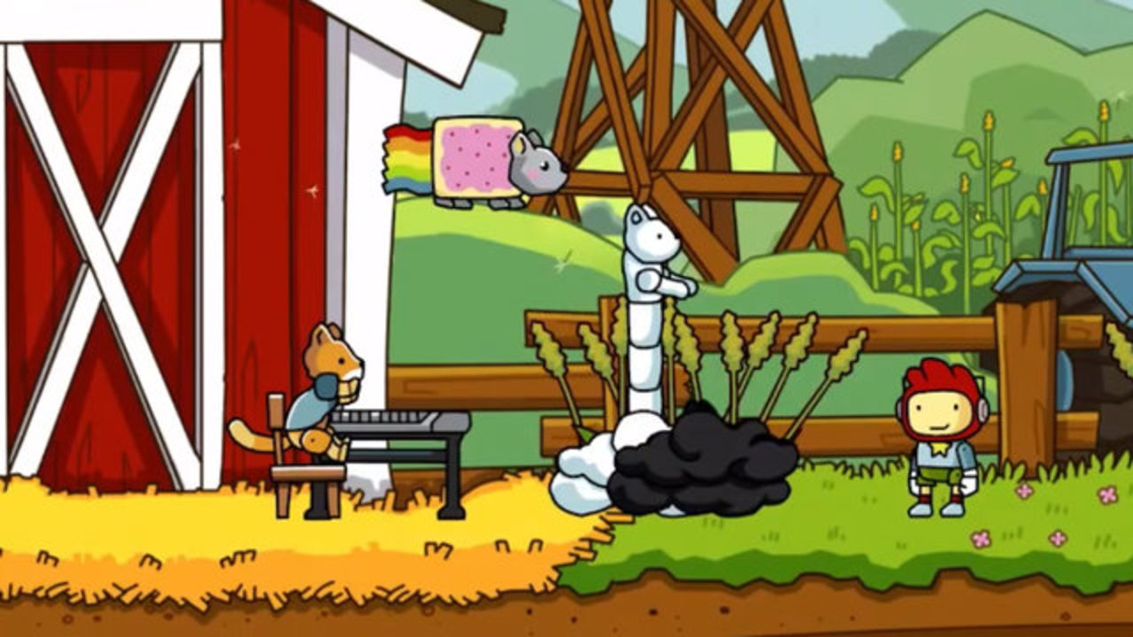 Scribblenautsutvecklare stäms för internet-meme