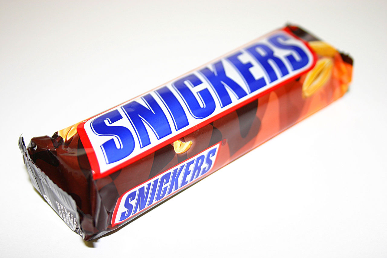 Snickers blir mindre