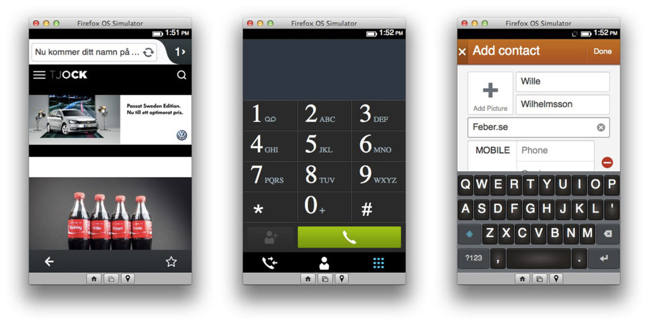 Mozilla uppdaterar Firefox OS-emulator