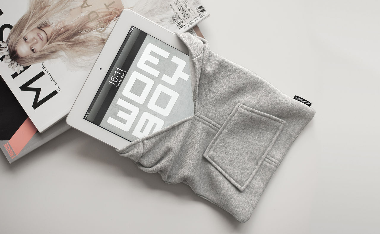 Hoodie-fodral för iPad