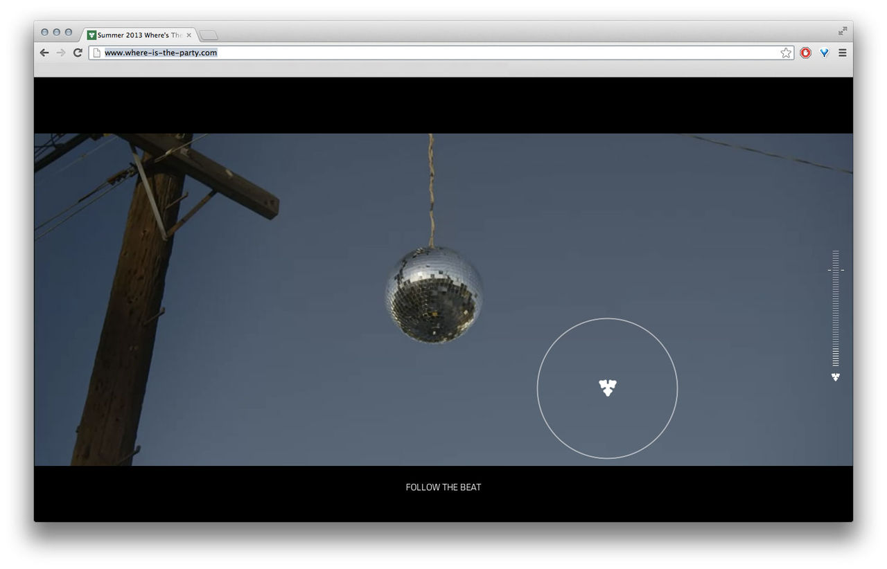 Interaktiv musikvideo med Axwell