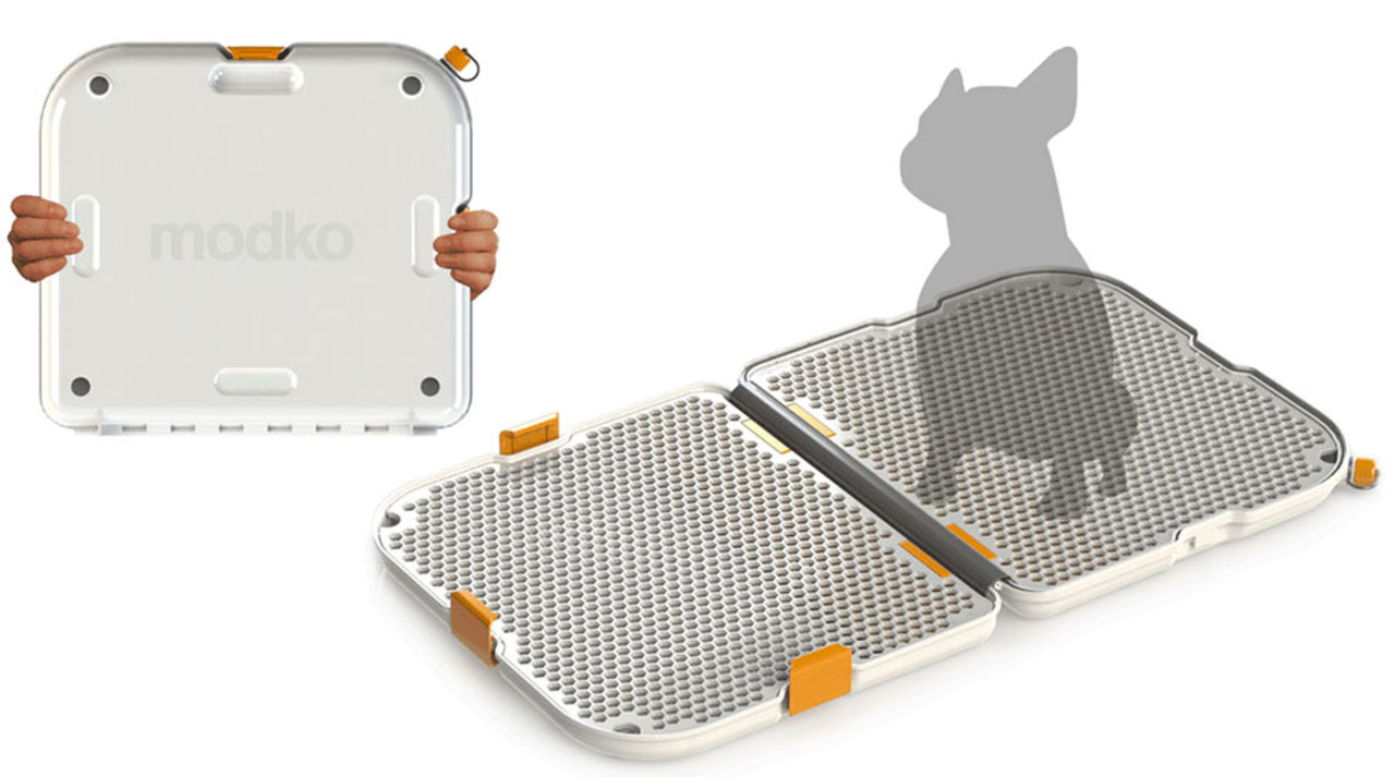 Portabel hundtoalett