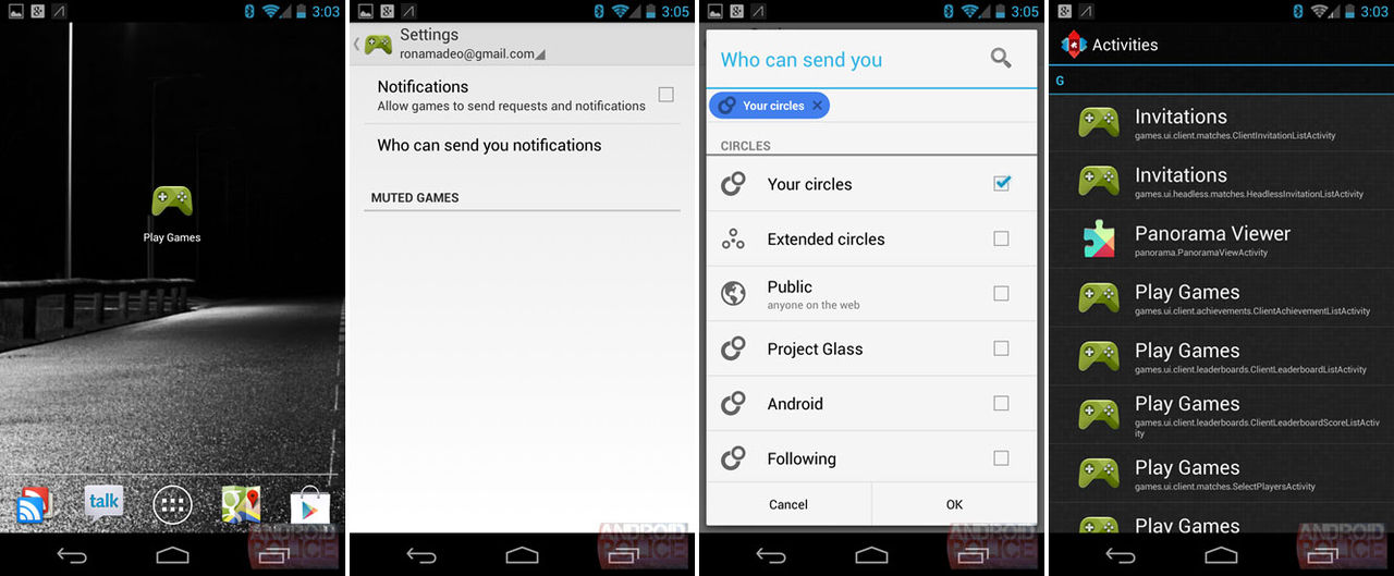 Bilder på Google Play Games
