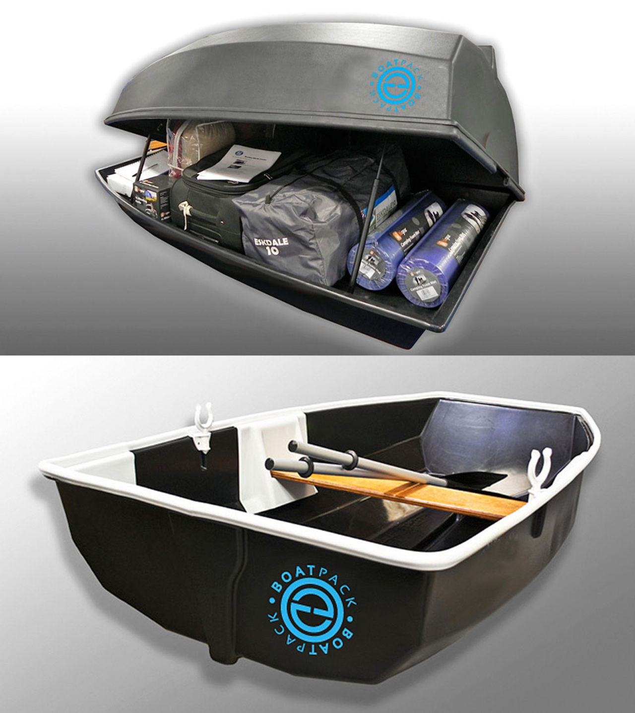 BoatPack - takbox blir båt