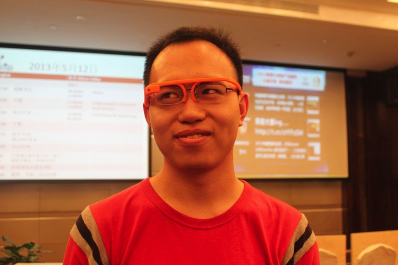 3D-utskrivna Google Glass-glasögon