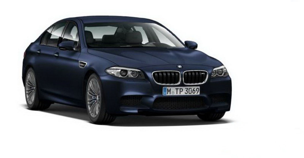 Faceliftade BMW M5 läcker ut