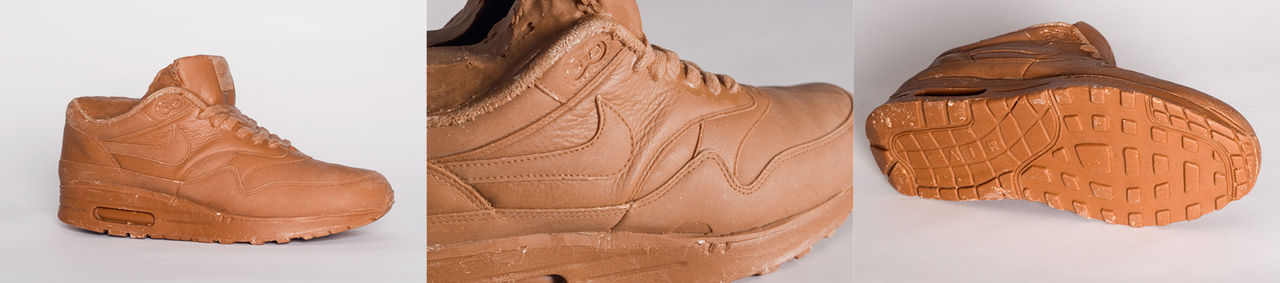 Nike Air Max 1 helt i choklad