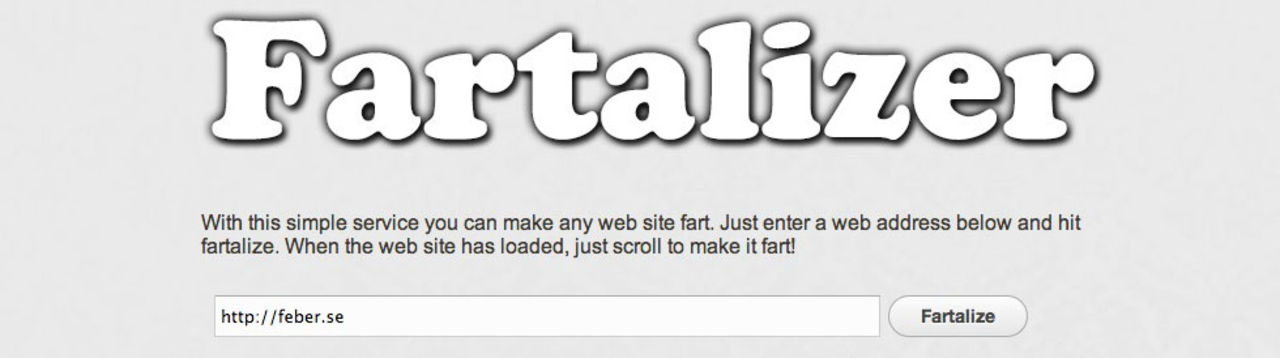 Fartalize får alla webbsajter att prutta