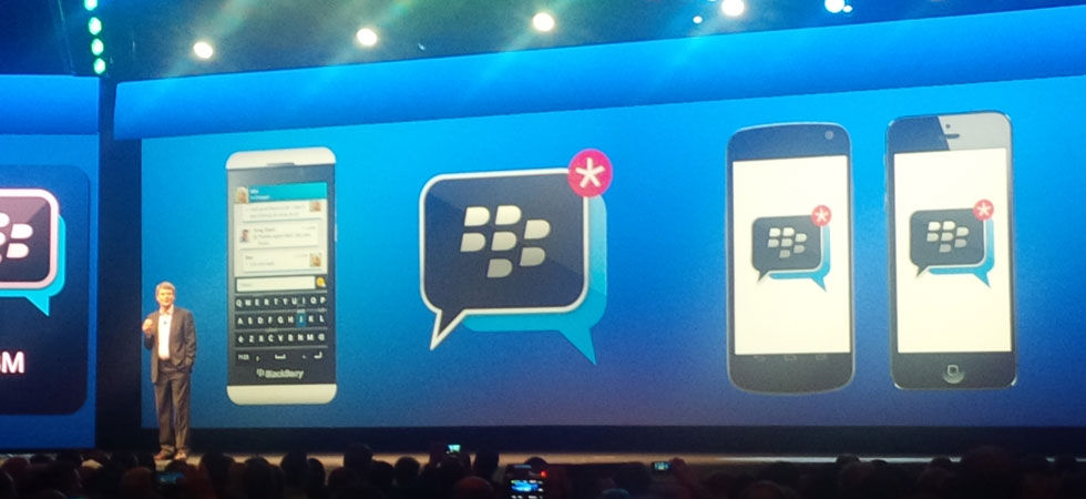 Blackberry Messenger kommer till iOS och Android