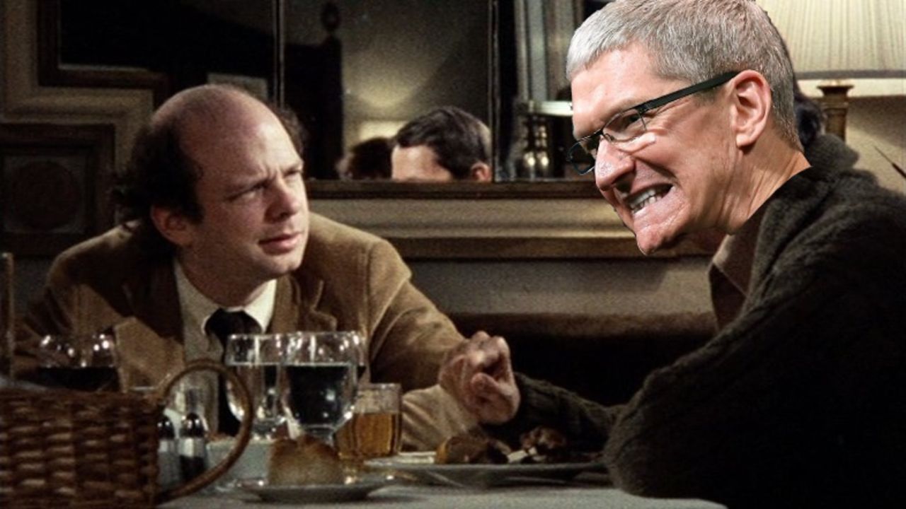 Det blev en dyr fika med Tim Cook