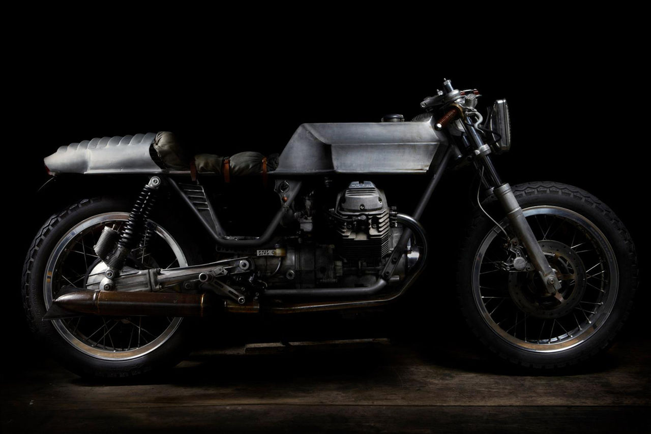 Rå Moto Guzzi från El Solitario