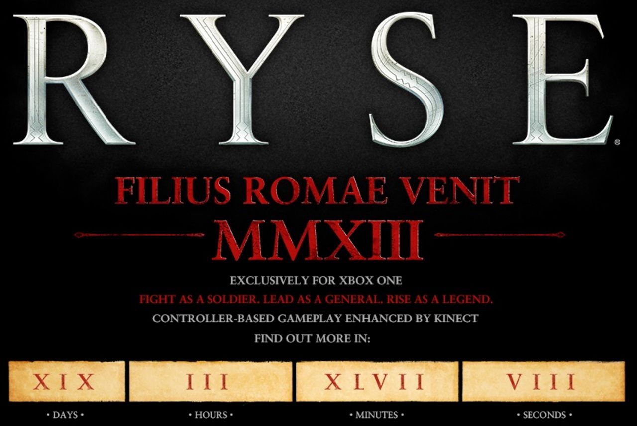 Ryse till Xbox One