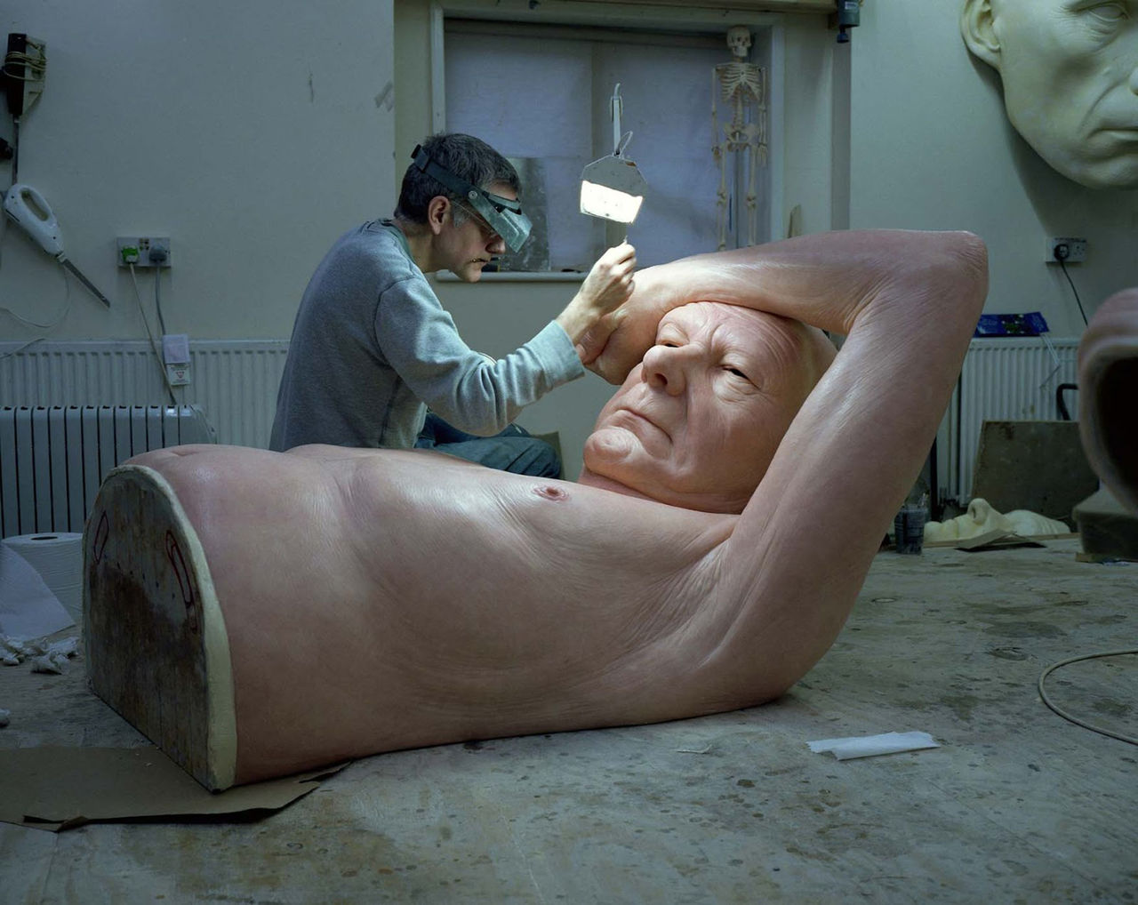 Nya skulpturer från Ron Mueck