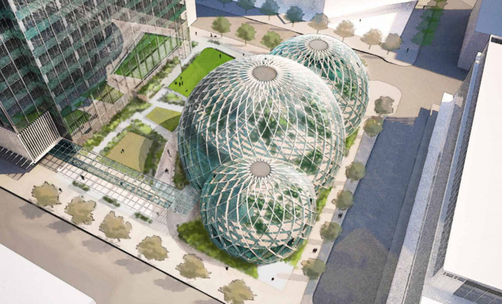 Amazon vill bygga en Bio-Dome