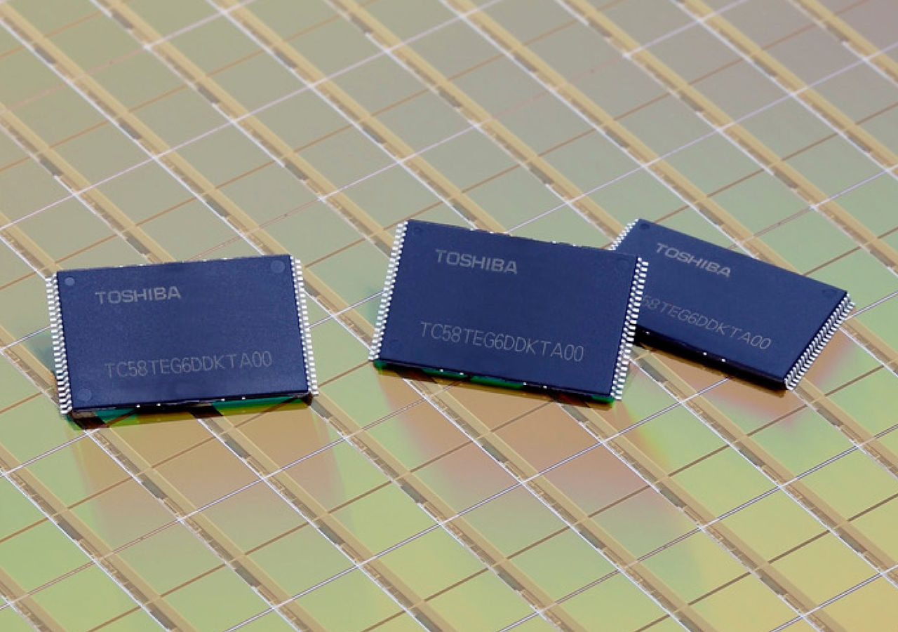 Toshiba ska snart massproducera nya 19 nm-baserade NAND-flash minnen