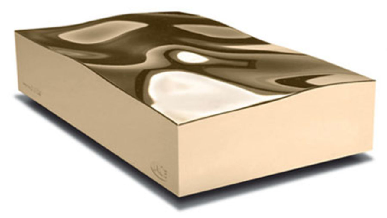 Extern 500GB guld-HDD