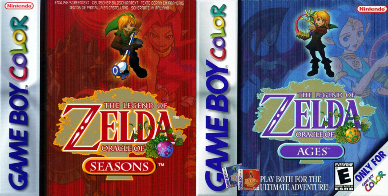 Zelda: Oracle of Ages/Seasons släpps till 3DS på torsdag