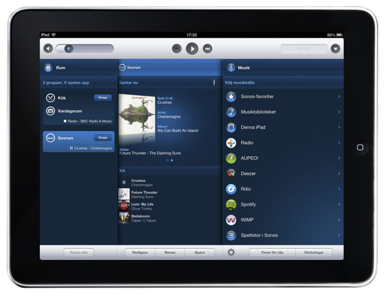 Sonos-appen uppdateras