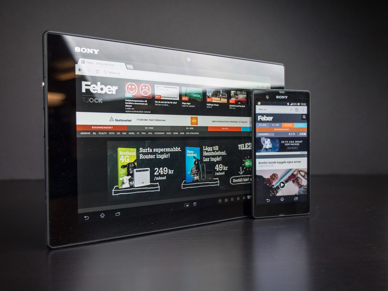 Xperia Tablet Z träffar helt rätt