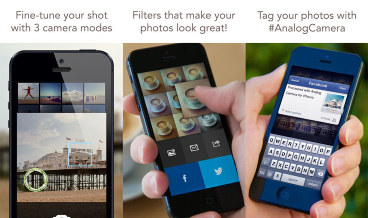 Analog Camera for iPhone - ny snygg kamera-app för iOS