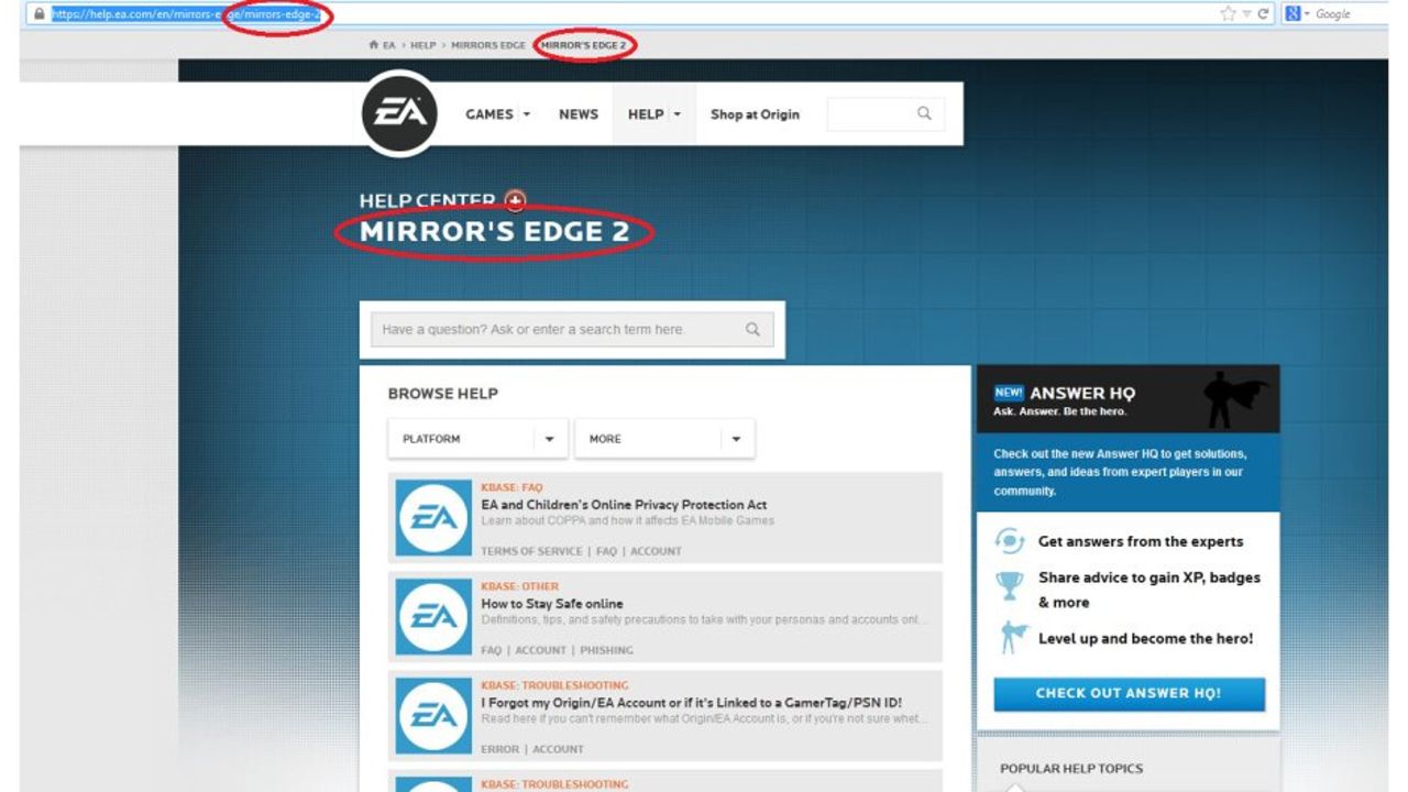 Mer bevis för ett nytt Mirror's Edge-spel