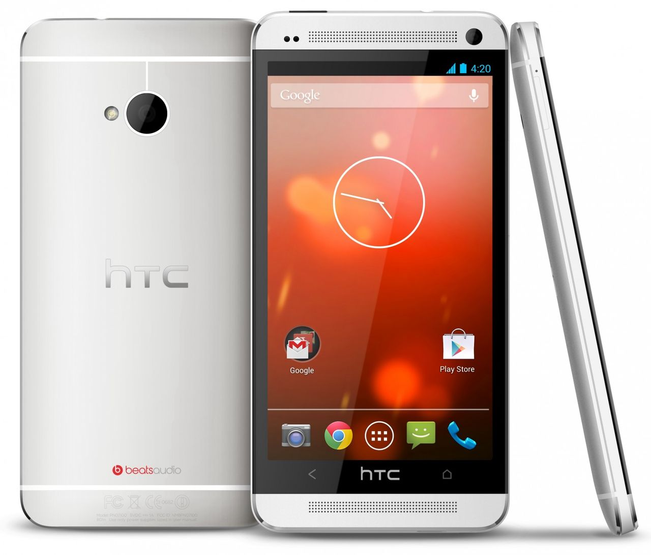 Datum för HTC One med vanlig Android
