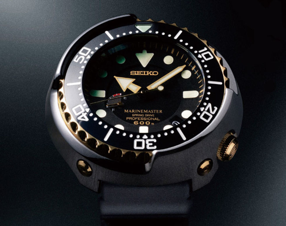 Seiko Spring Drive Golden Tuna