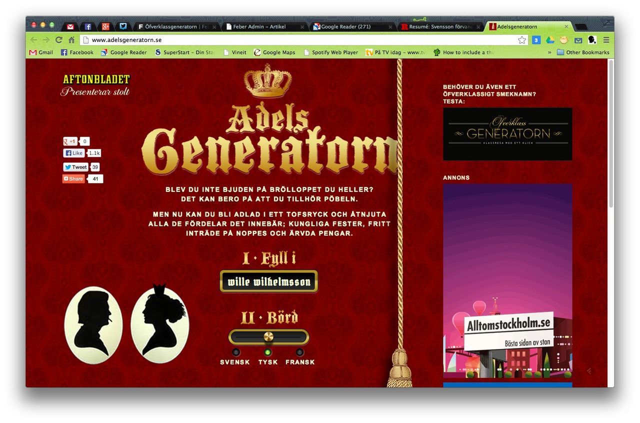 Adelsgeneratorn