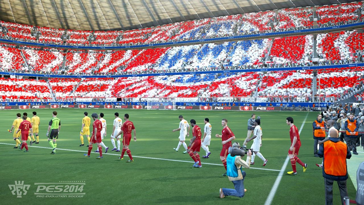 Några bilder från Pro Evolution Soccer 2014