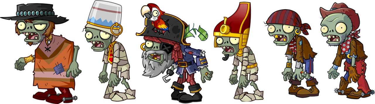 Bilder från Plants vs Zombies 2: It’s About Time