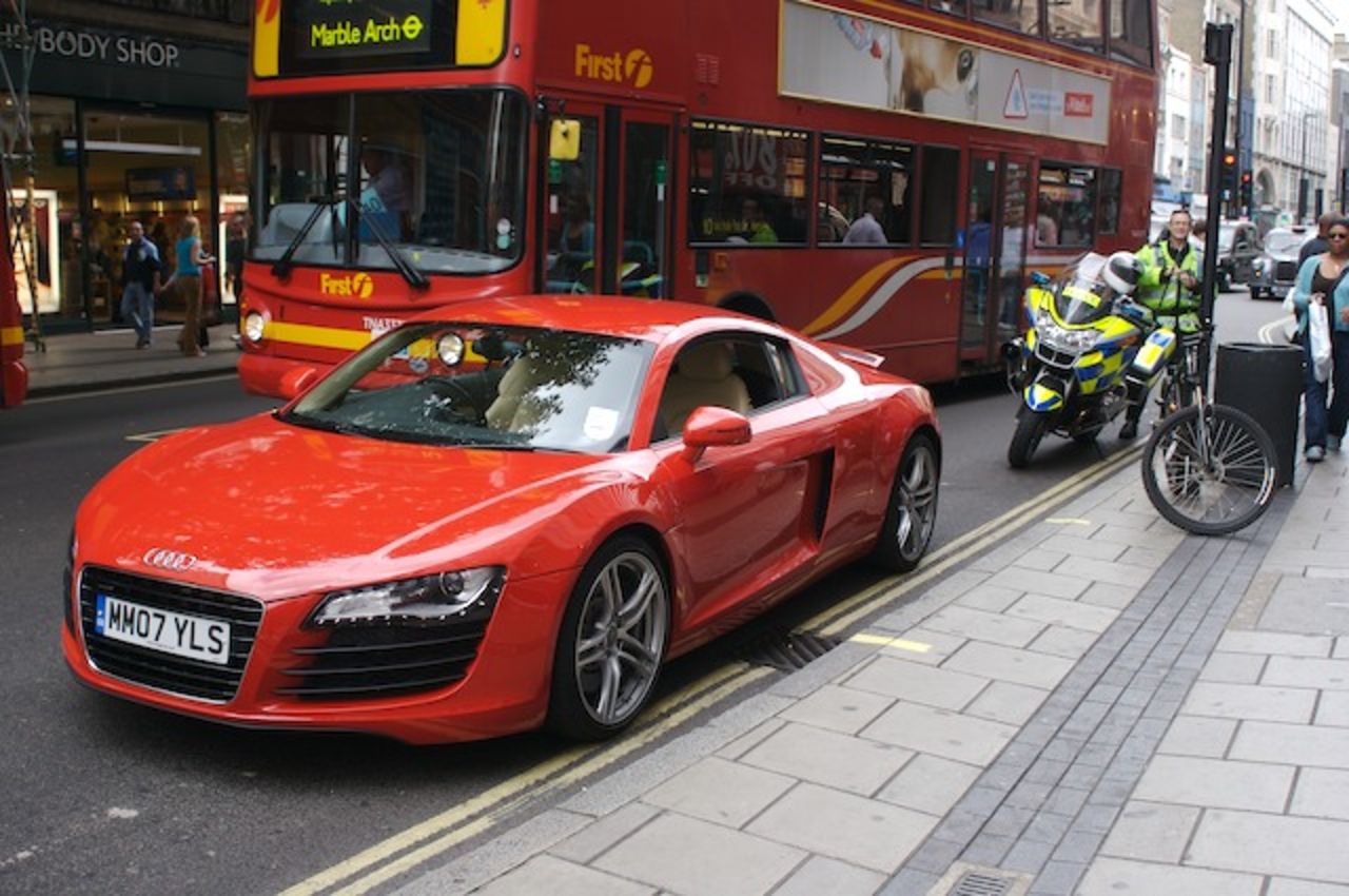 Carspotting: Audi R8 i London
