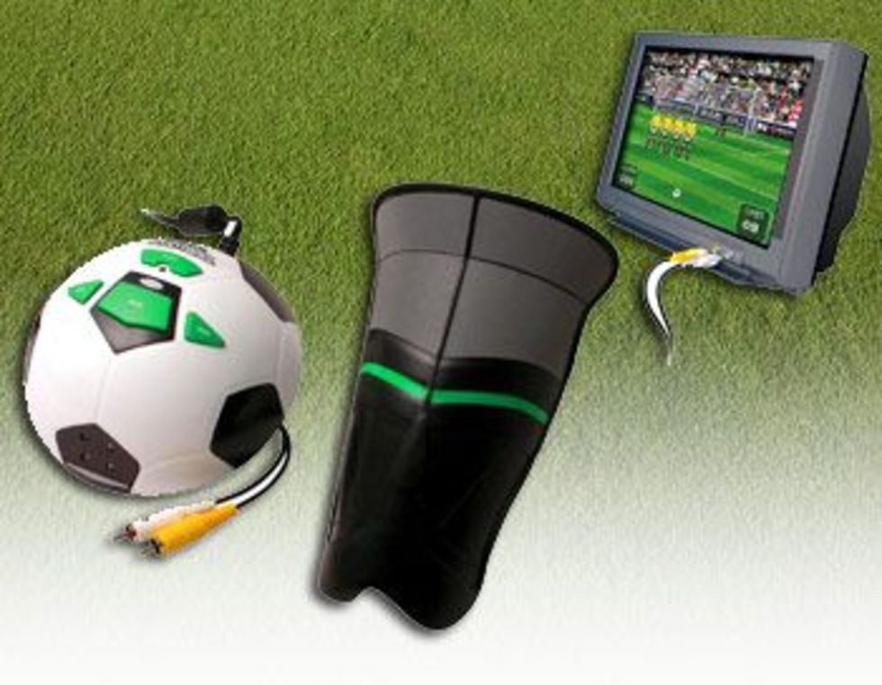 Plug n Play Football. En typ av fotbollsspel. Feber / Pryl