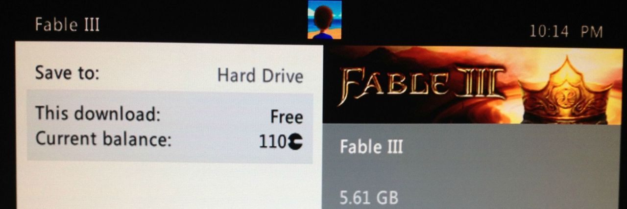 Fable III är gratis