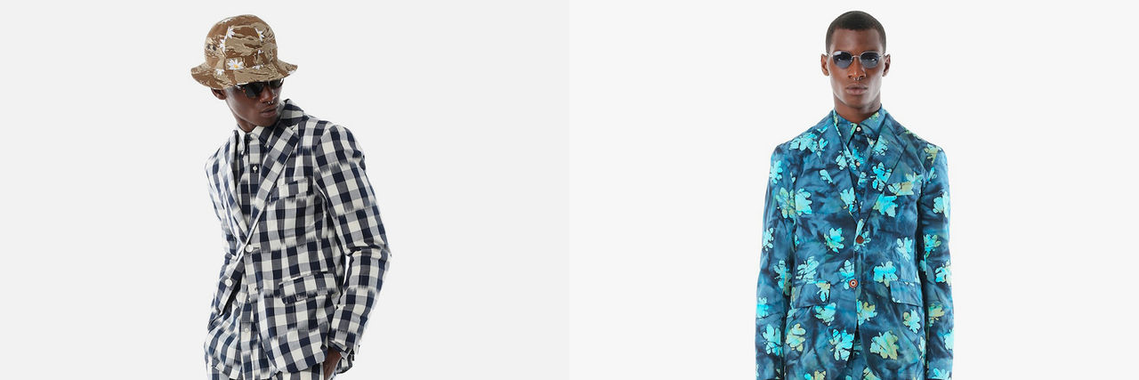 Rutigt och blommigt från Mark McNairy 