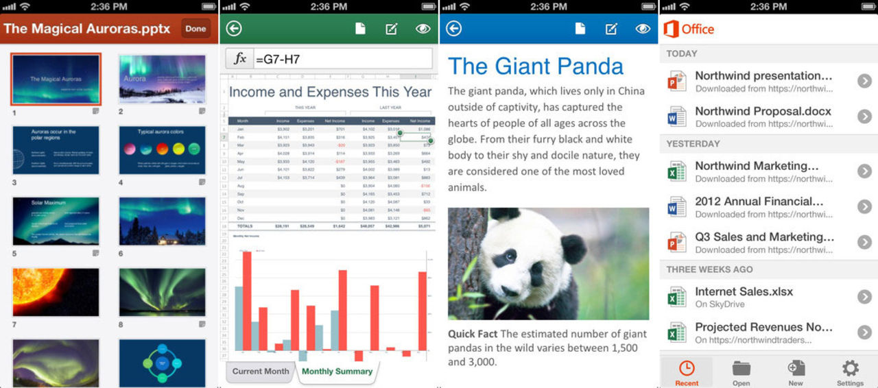Office 365 släppt till iPhone