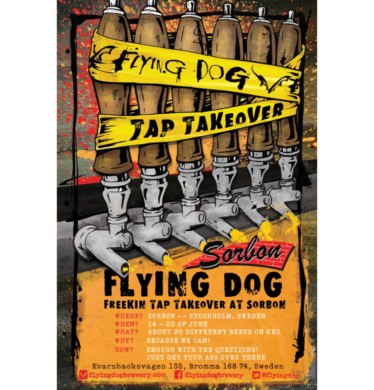 Flying Dog Tap Takeover
