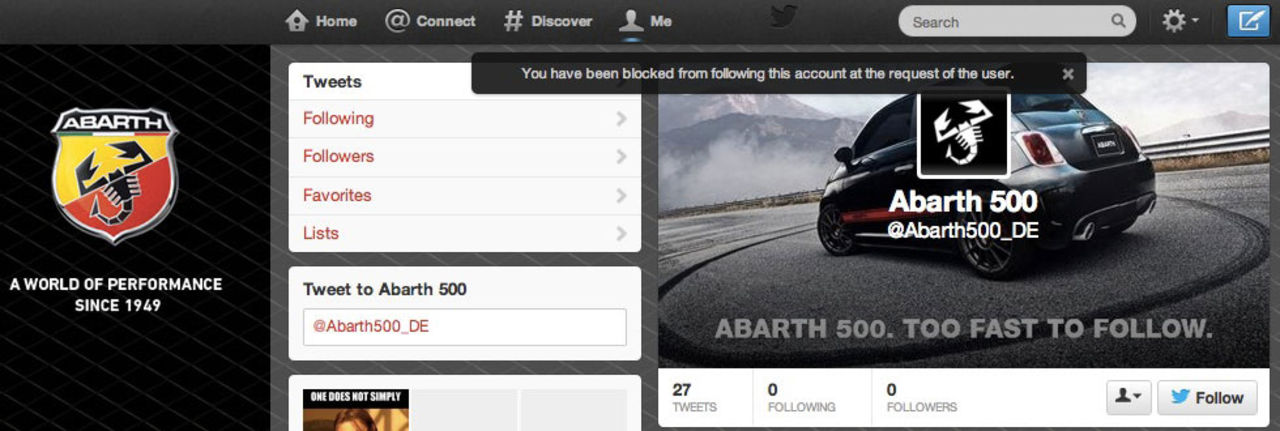 Rolig Twitter-kampanj från Fiat