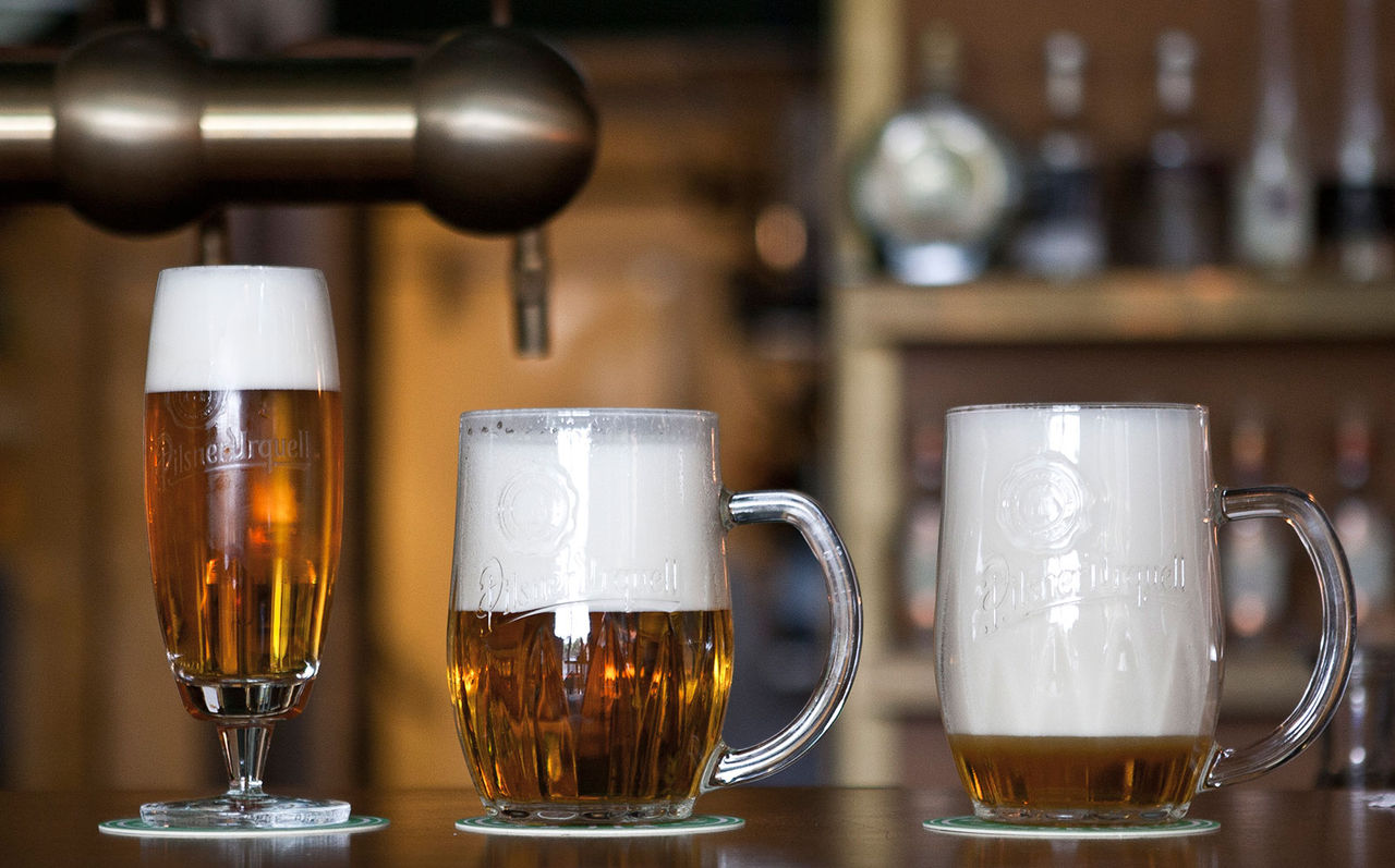 Häll upp din öl på rätt sätt