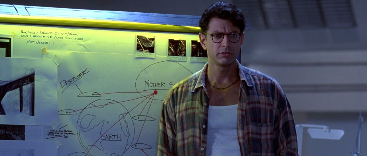 Jeff Goldblum och Bill Pullman i Independence Day 2