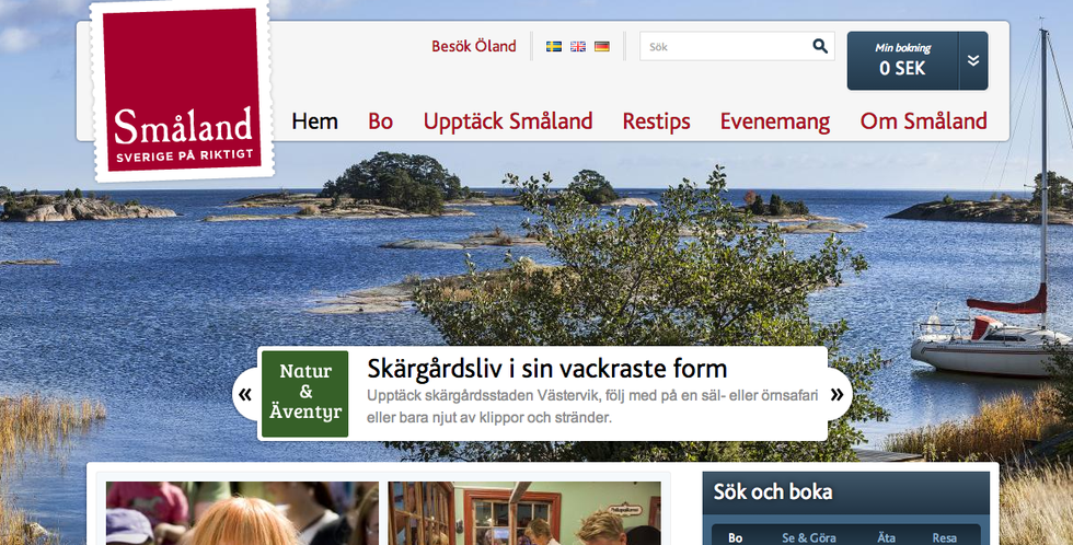 Semestra i Småland