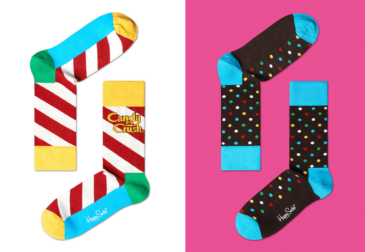 Nu kan du ha Candy Crush på fötterna