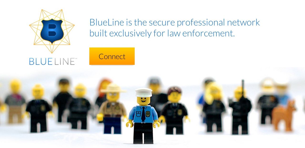 BlueLine är ett socialt nätverk för poliser