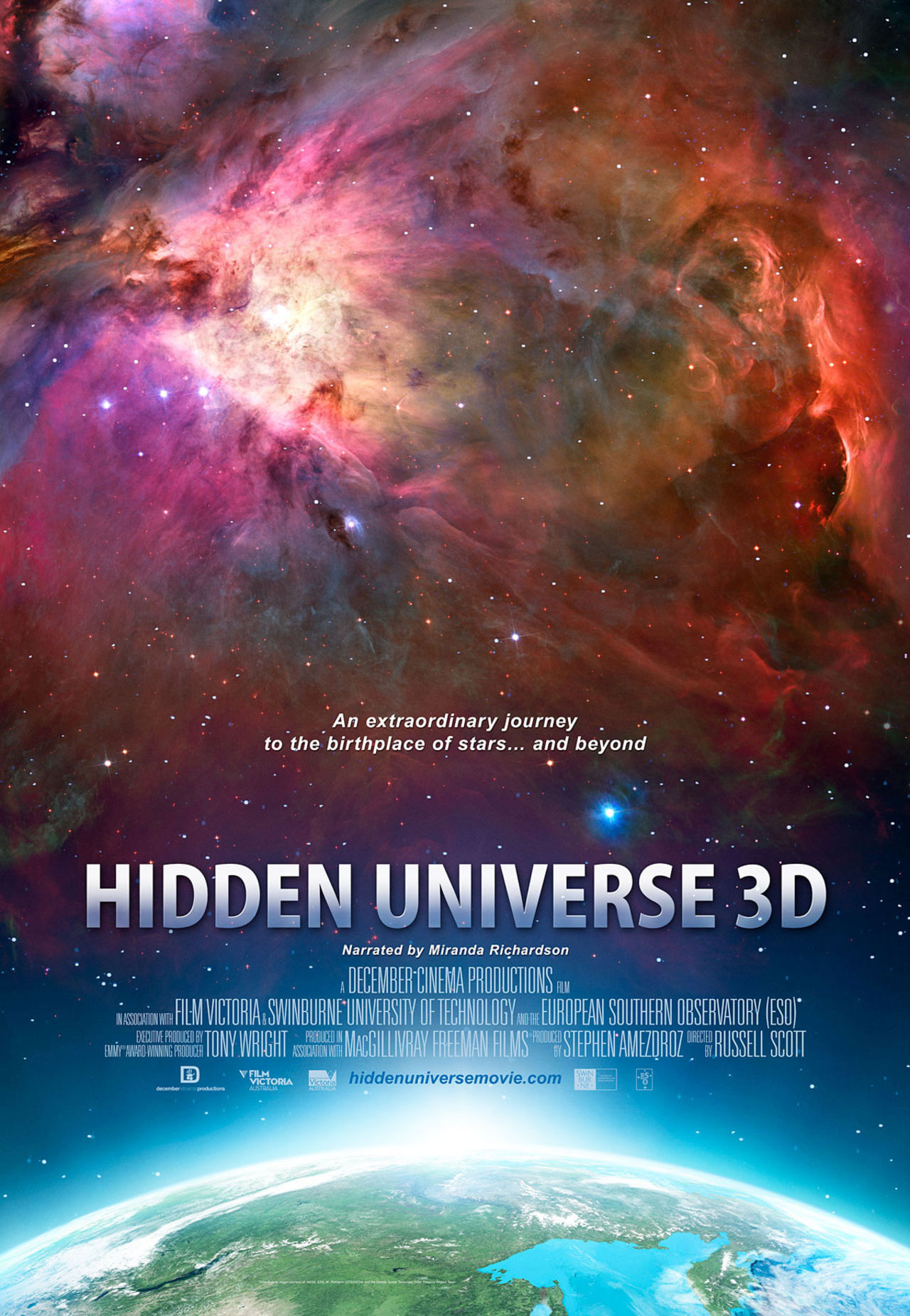 Premiär för Hidden Universe 3D