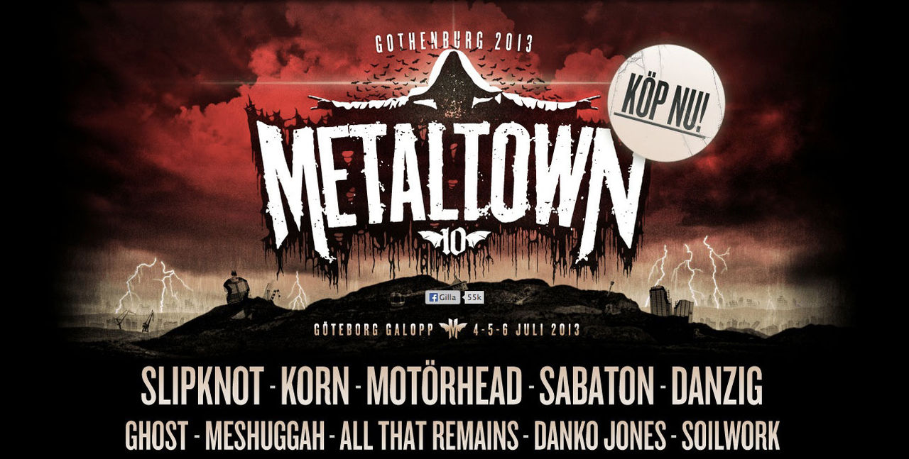 Inget Motörhead på Metaltown