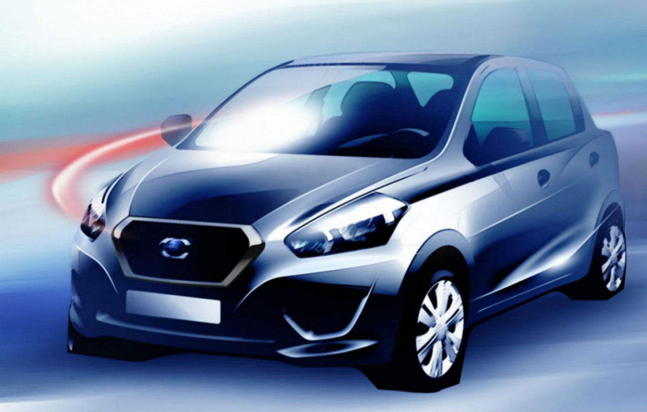 Första skissen på ny Datsun